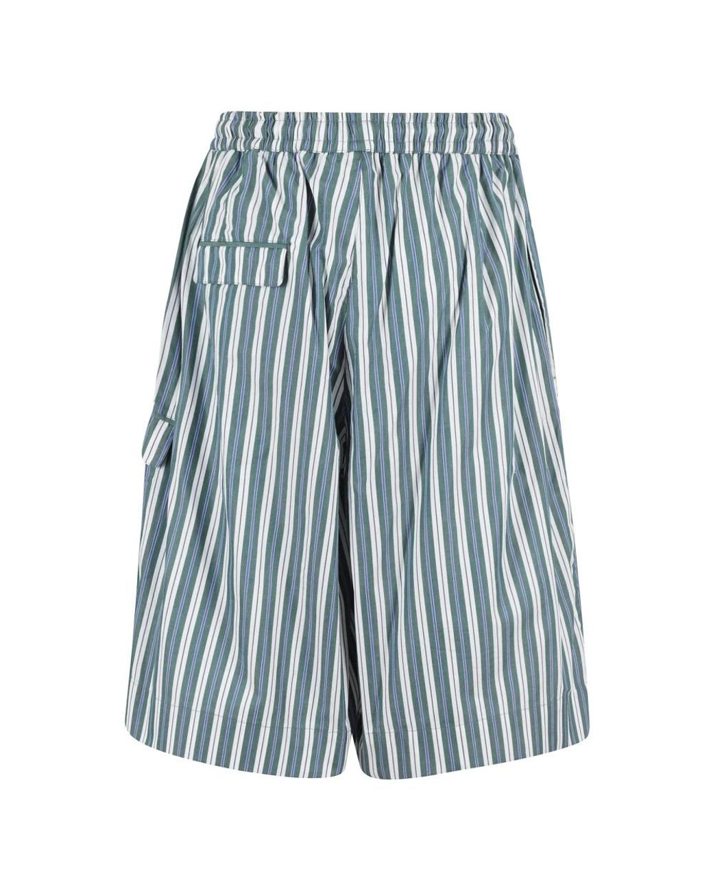 REMAIN Birger Christensen Blue Casual Shorts