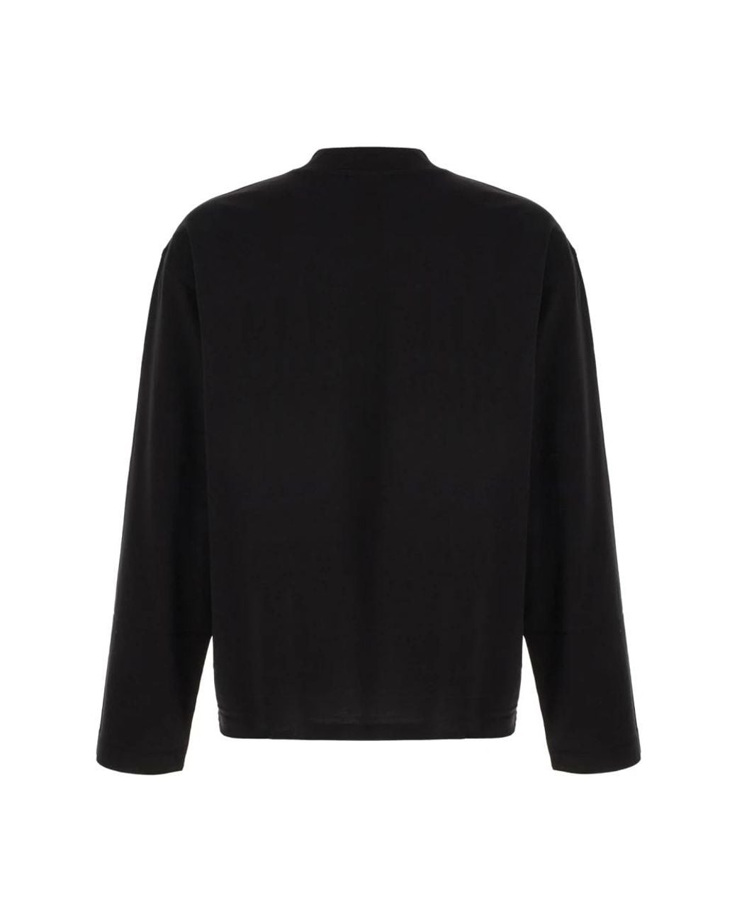 Dries Van Noten Black Long Sleeve Tops for men