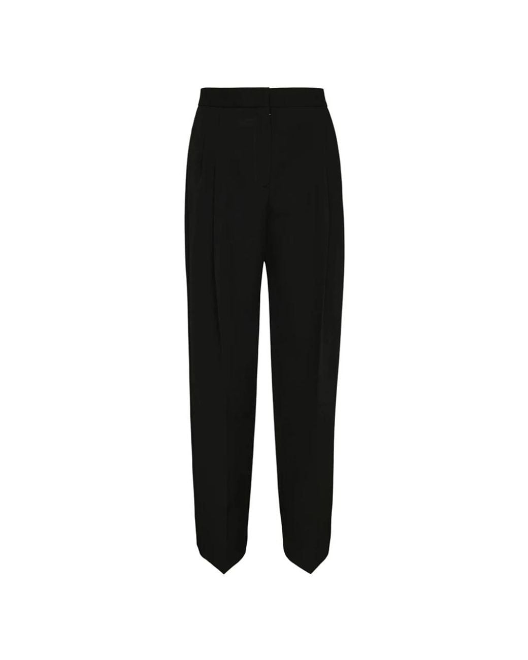 Jil Sander Black Wide Trousers