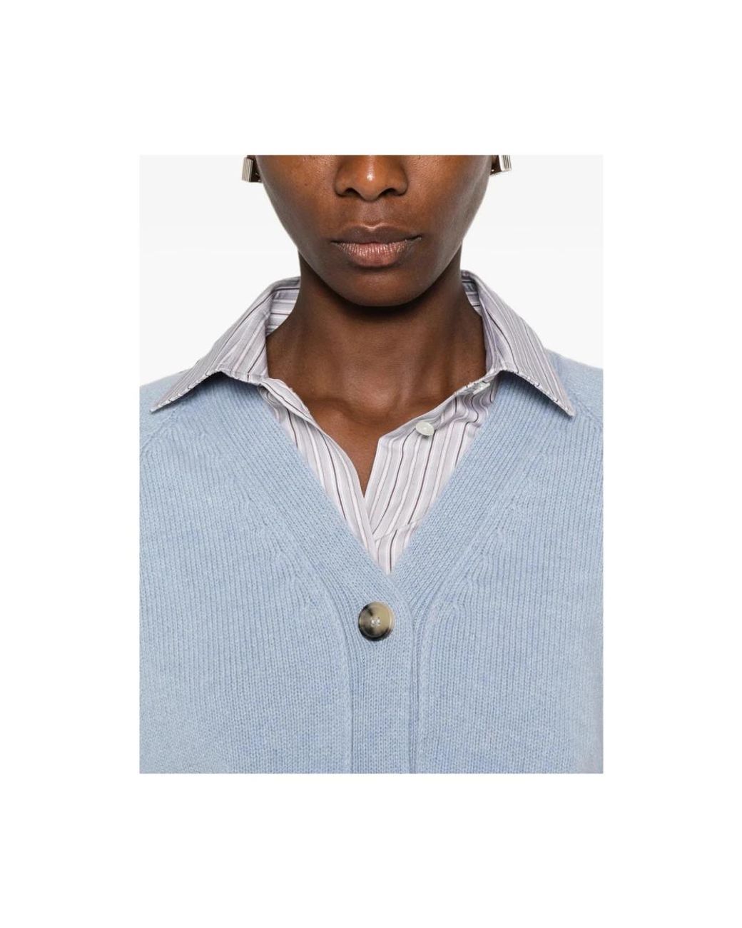 Aragona Blue Cashmere Knitwear