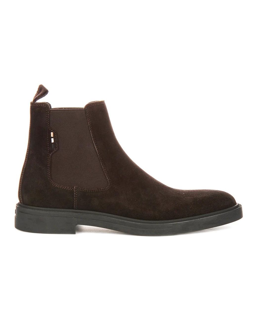 Boss Brown Chelsea Boots for men