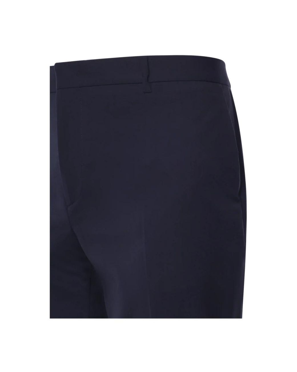BE ABLE Blue Slim-Fit Trousers for men