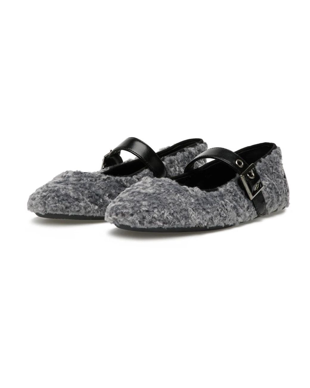 Candice Cooper Black Ballerina Shoes