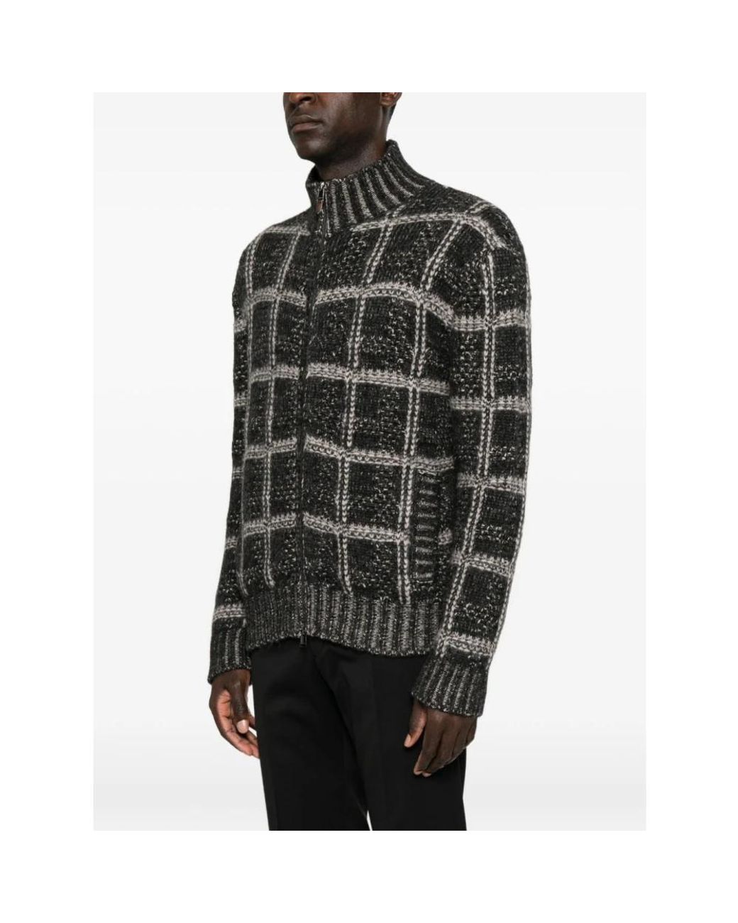 Canali Black Cardigans for men
