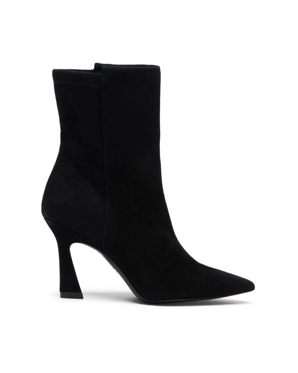 Stuart Weitzman Black Heeled Boots