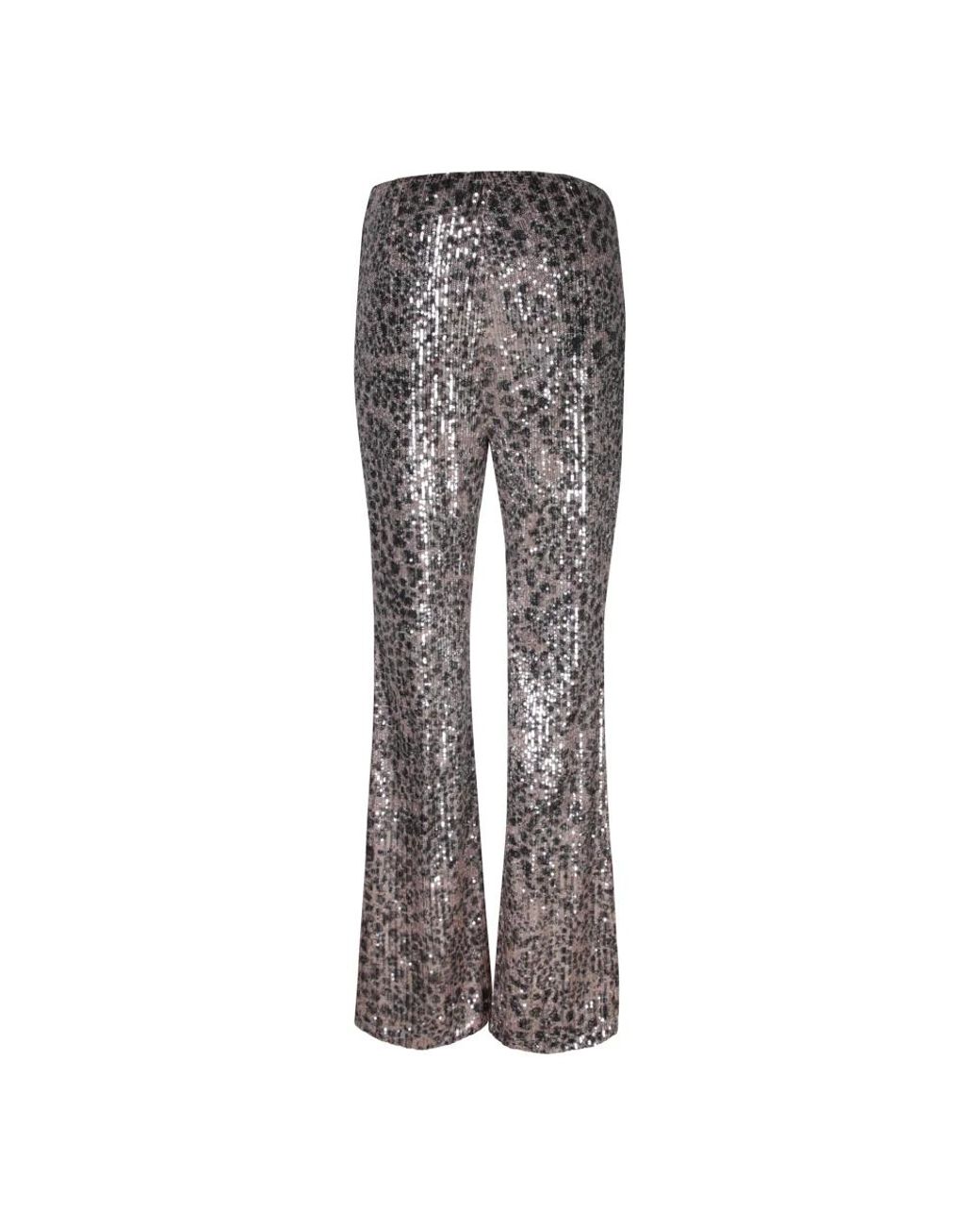 Liu Jo Gray Wide Trousers