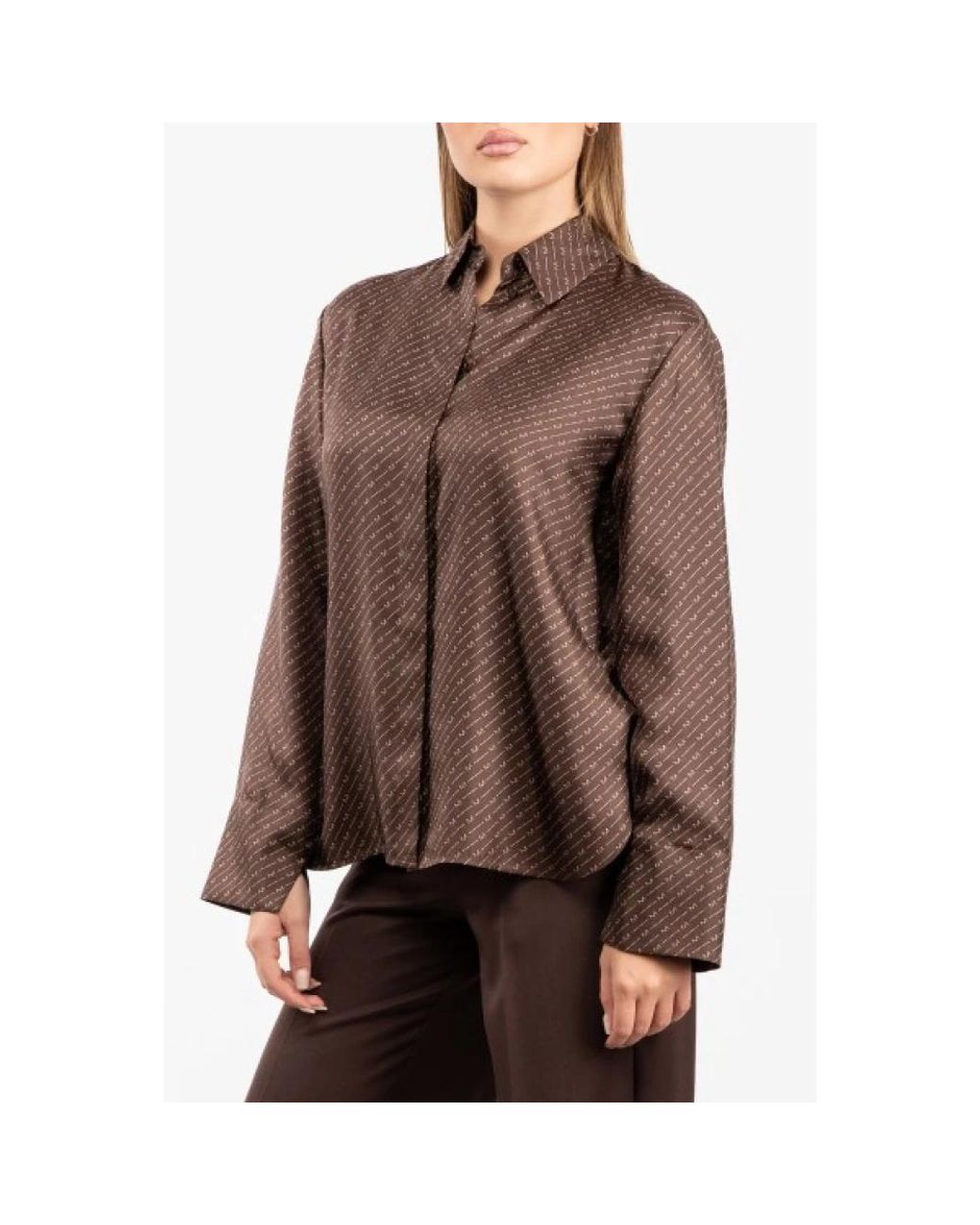 Max Mara Brown Farea Hemd