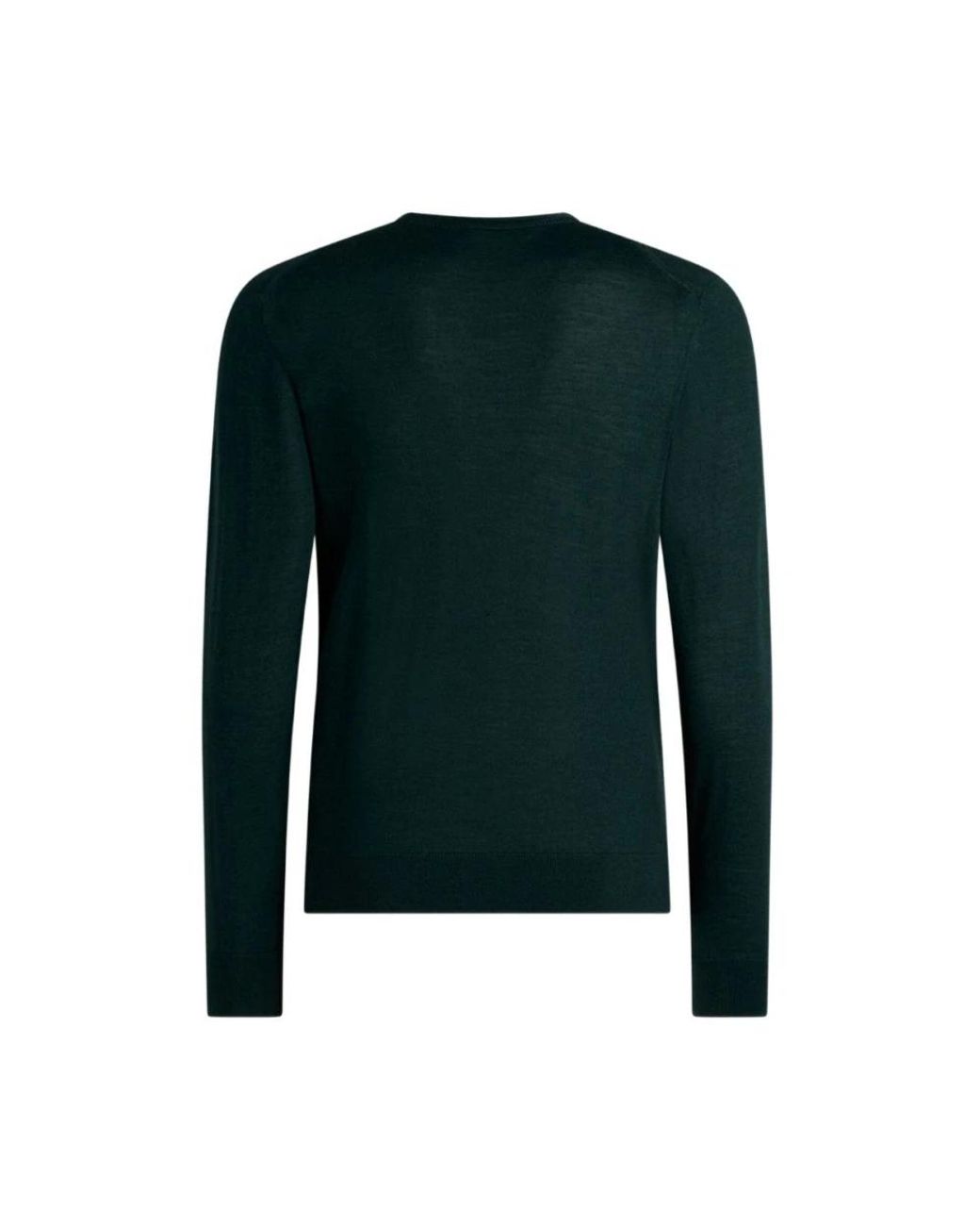 Etro Green Round-Neck Knitwear for men