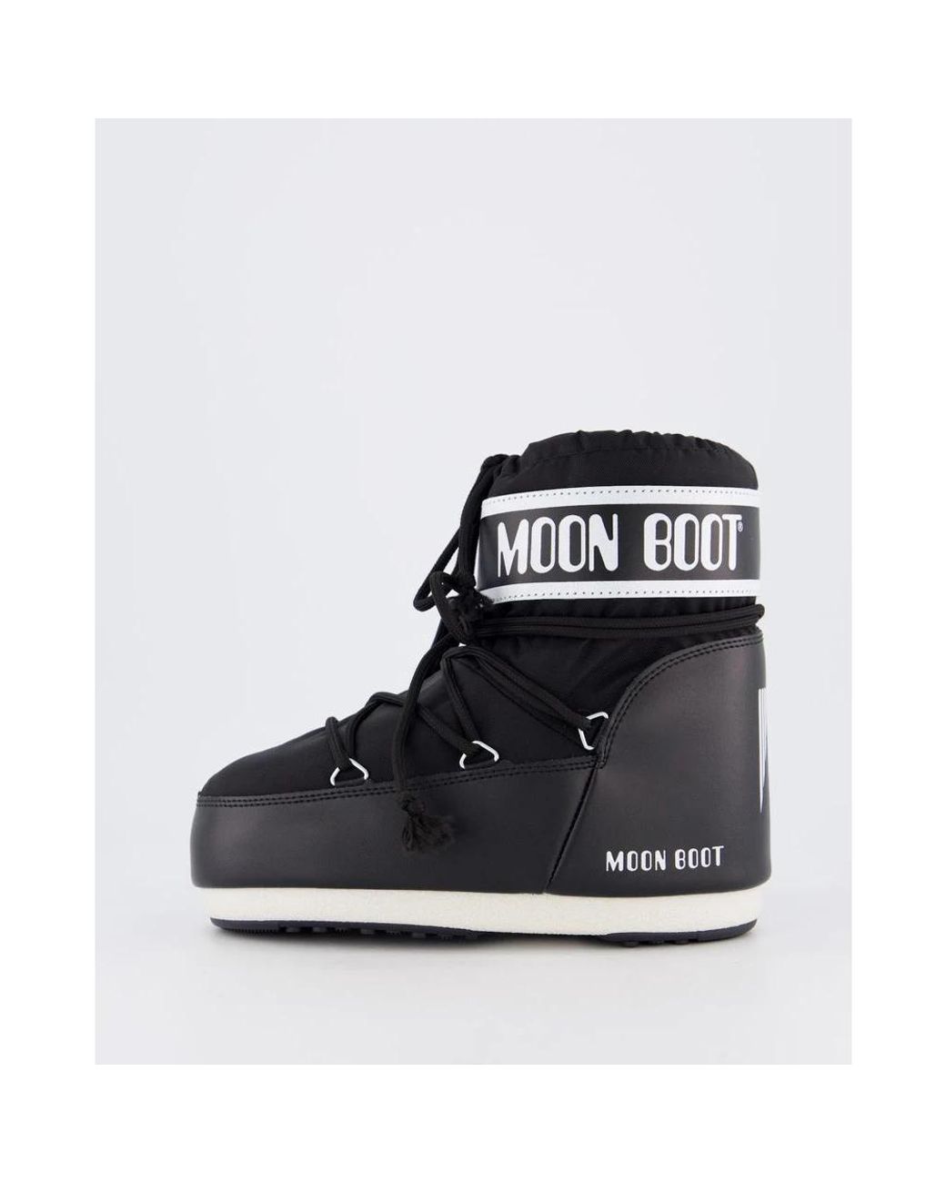 Moon Boot Icon Low Nylon Laarzen in het Black