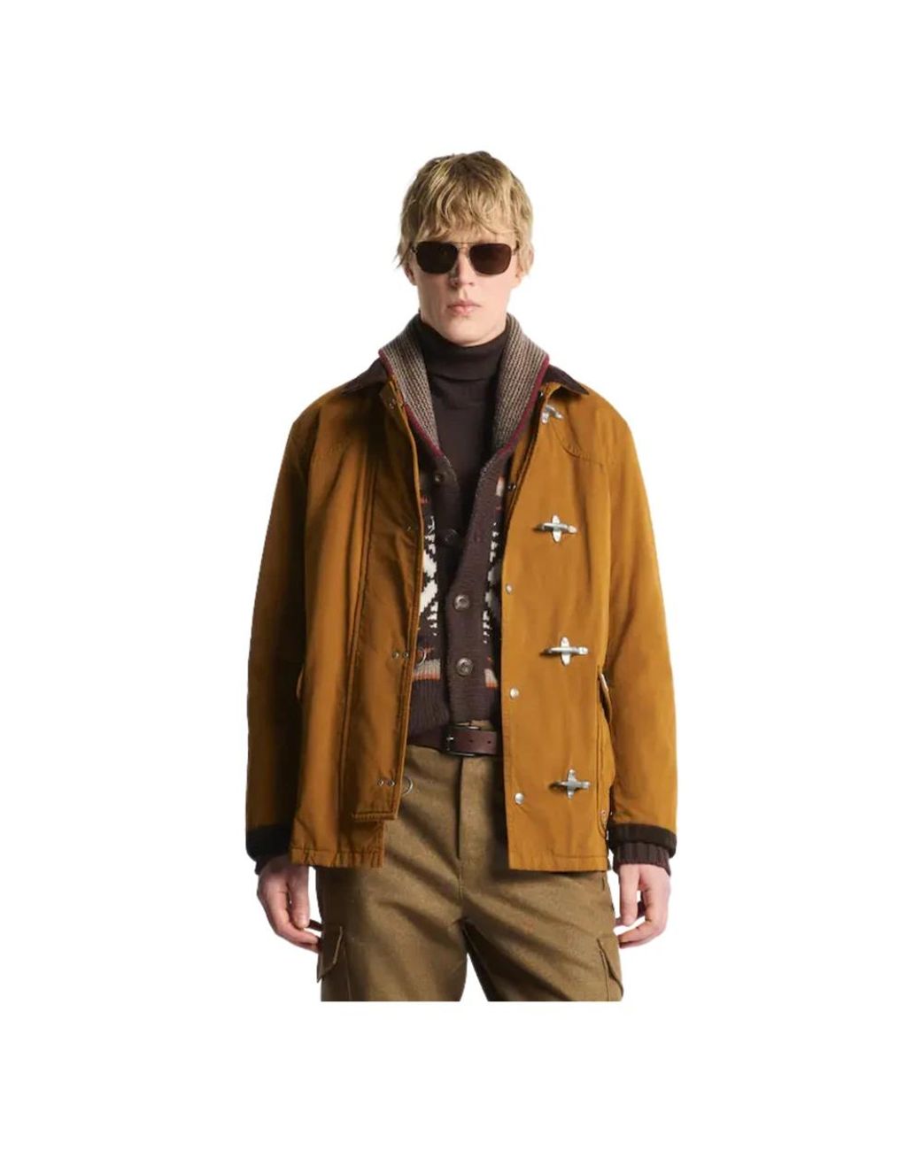 Fay Brown Light Jackets for men