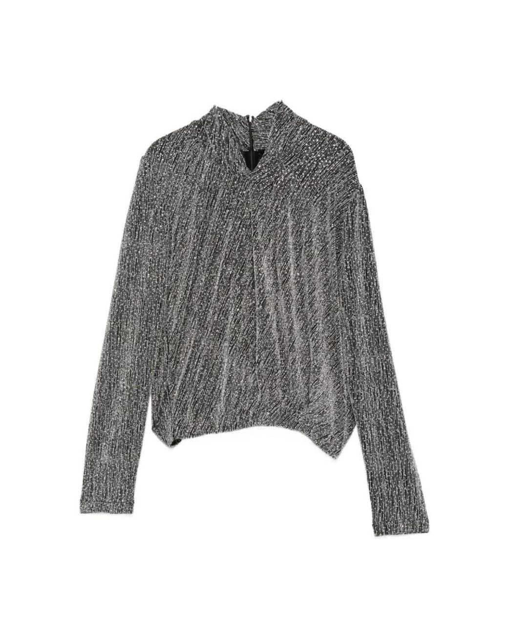 Long Sleeve Tops IRO de color Gray