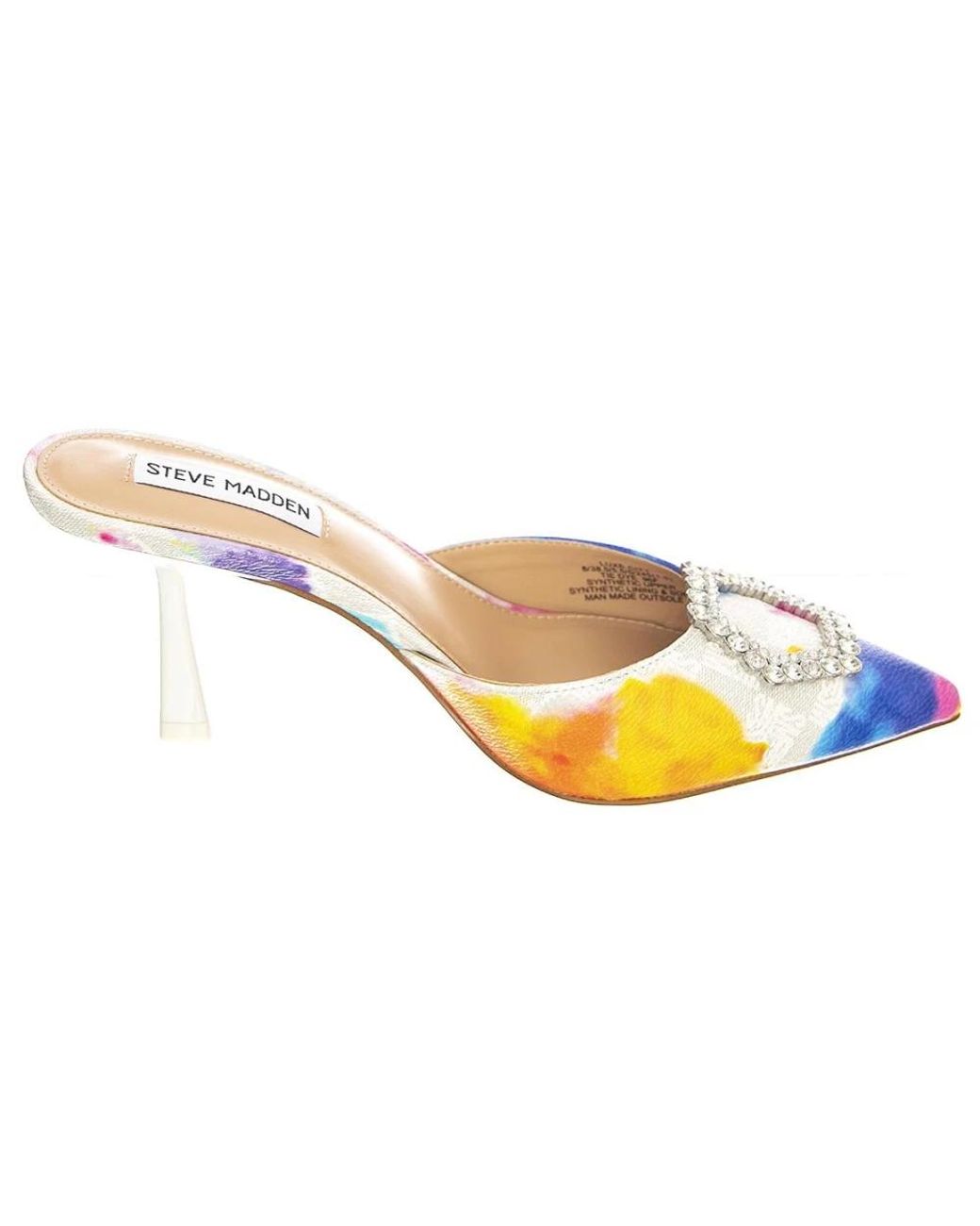 Steve Madden Yellow Mules Mit Absatz