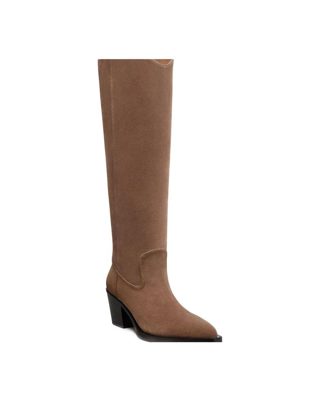 Stuart Weitzman Brown Cowboy Boots