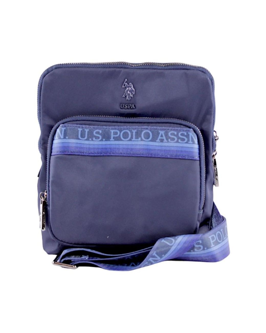 U.S. POLO ASSN. Cross Body Bags in Blue Lyst