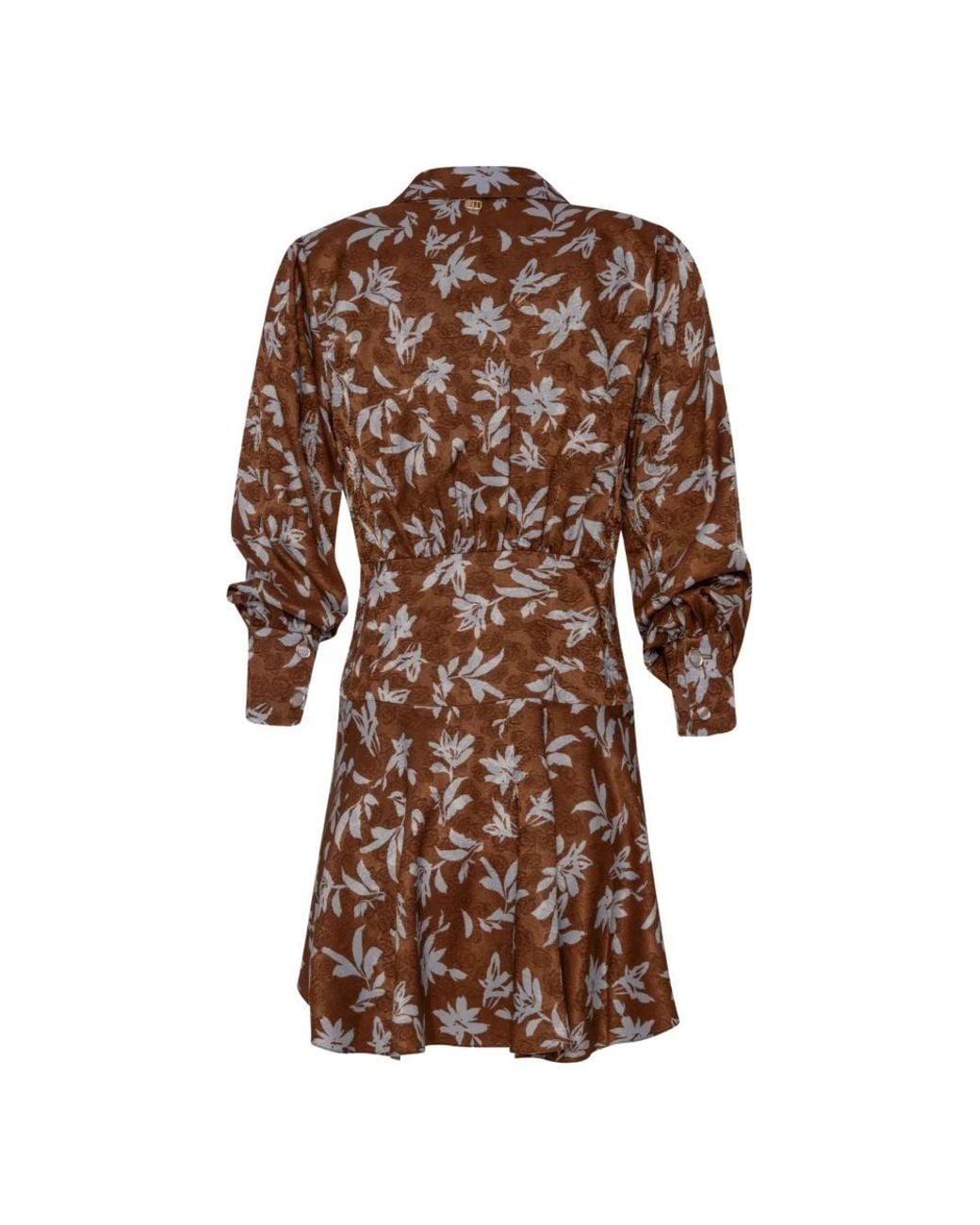 Fracomina Brown Wrap Dresses