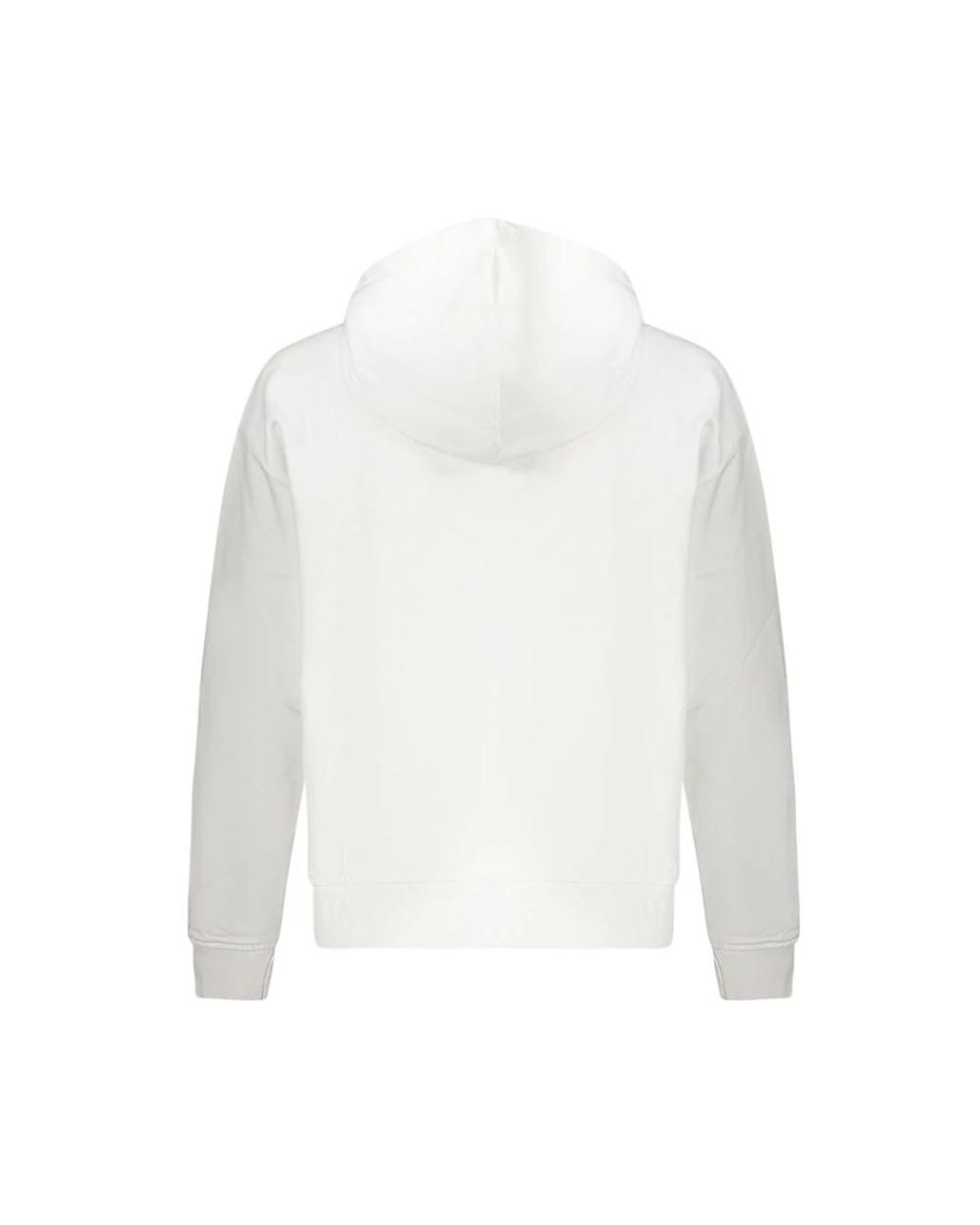 Calvin Klein White Bianco Cotton Sweatshirt Clothing