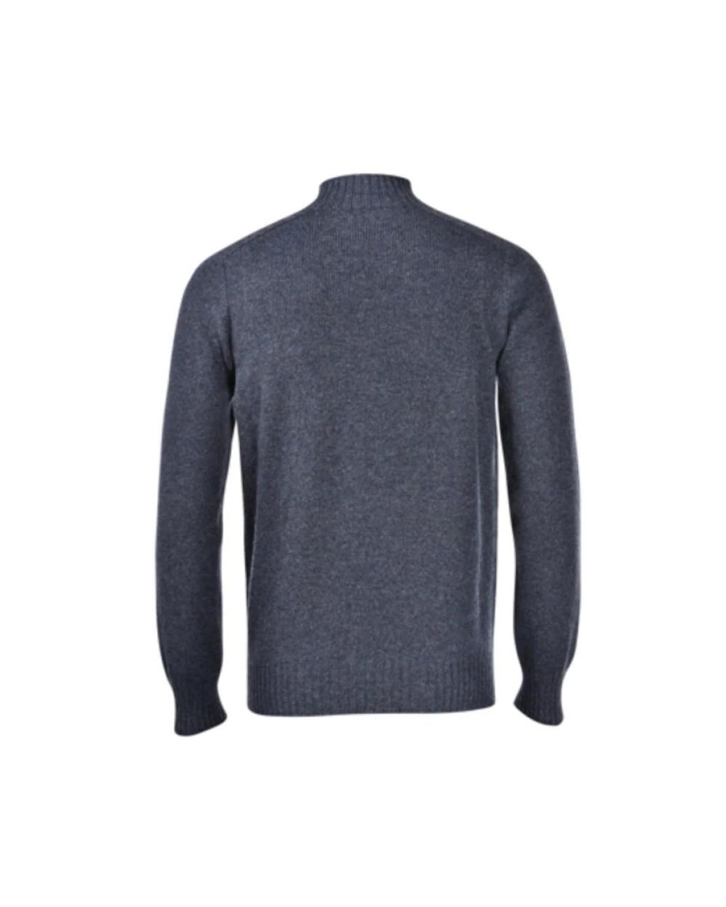 Gran Sasso Blue Turtlenecks for men