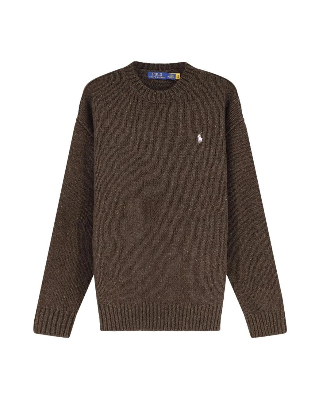 Polo Ralph Lauren Brown Round-Neck Knitwear for men