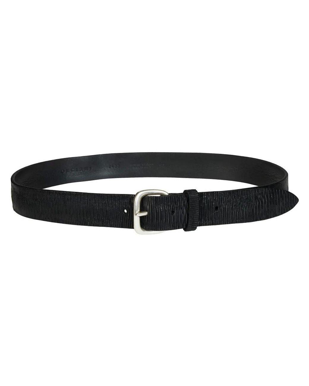 Orciani Black Belts for men