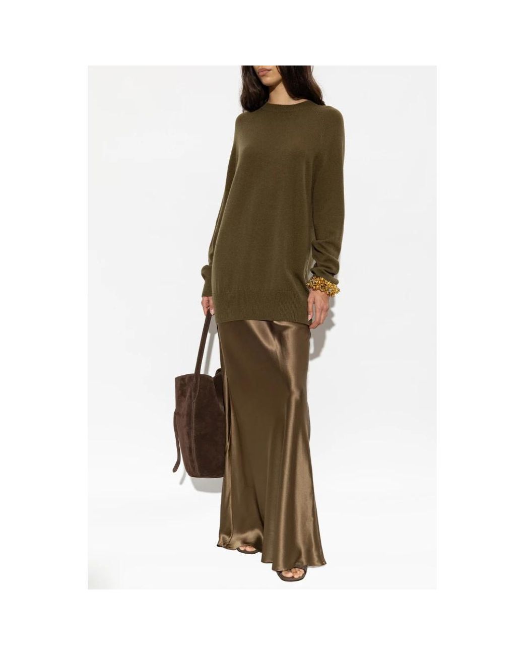 Maxi Dresses Christopher Esber de color Green