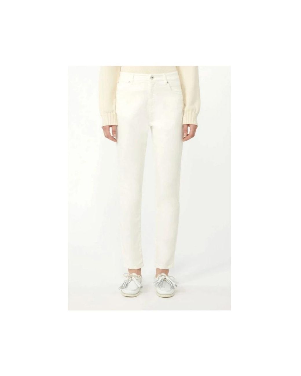 Weekend by Maxmara White Slim Fit Jeans