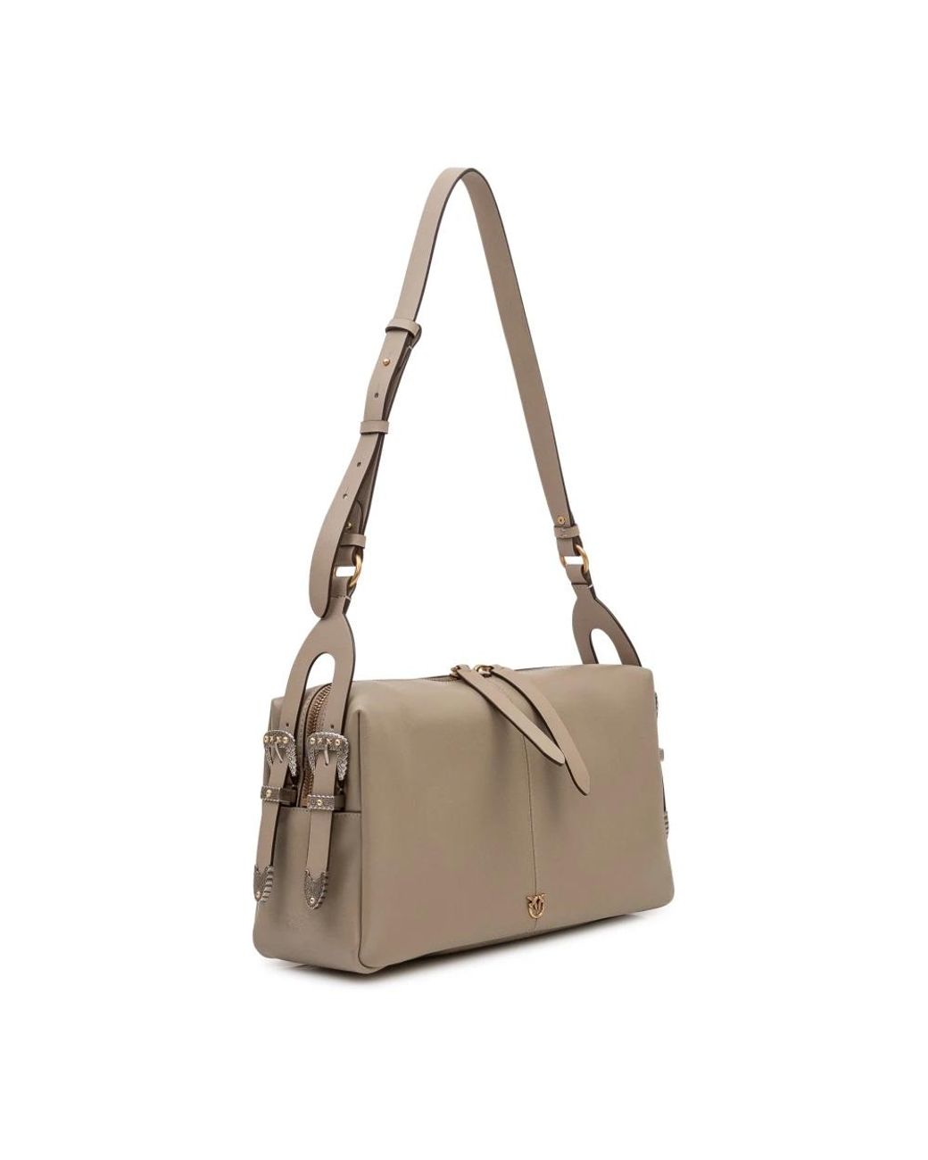 Pinko Gray Shoulder Bags