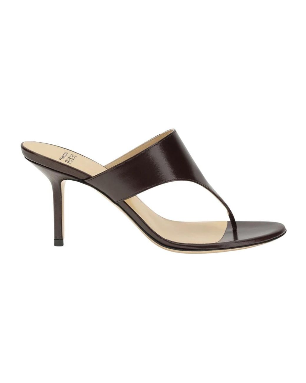 Francesco Russo Brown Slingpumps