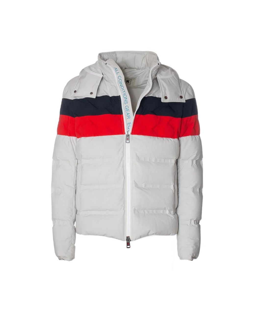 KIRED Gray Down Jackets for men