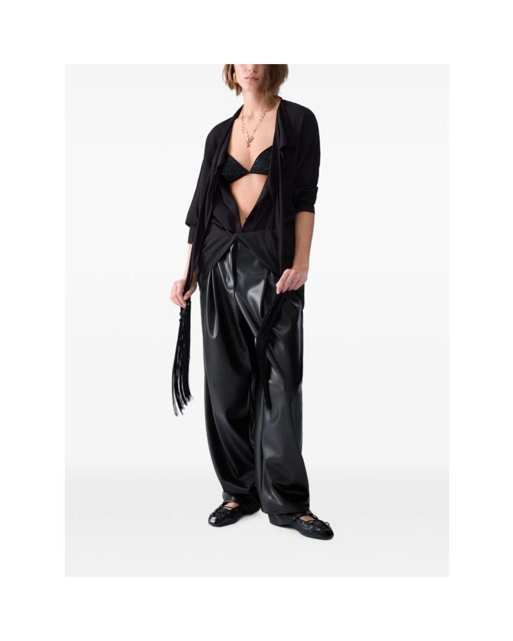 Liu Jo Black Blouses