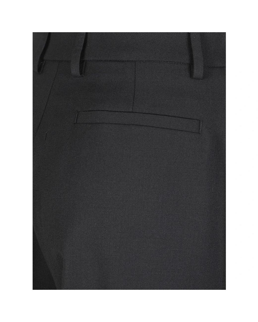 Thelatest Black Straight Trousers