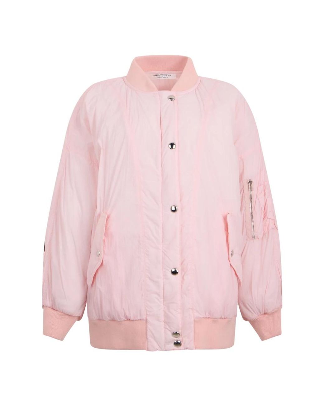 Philosophy Di Lorenzo Serafini Pink Bomber Jackets