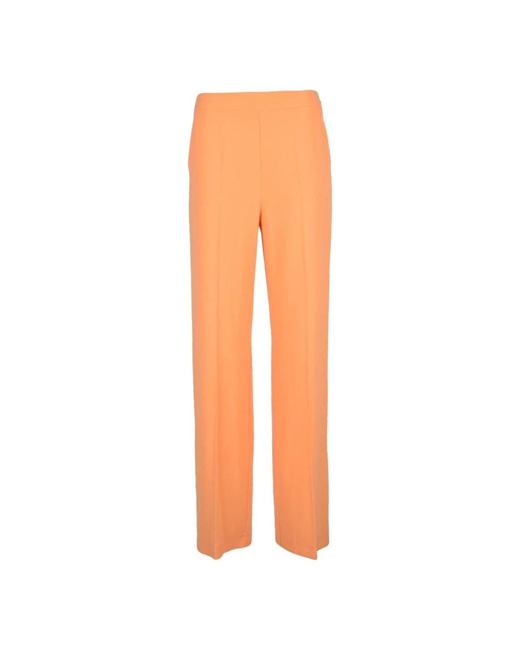 Patrizia Pepe Orange Wide Trousers