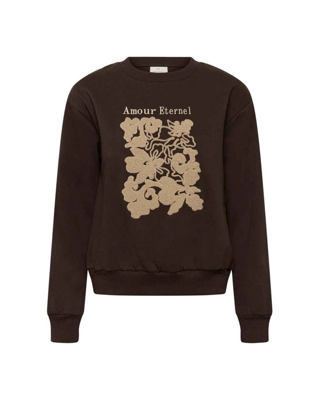 Kaffe Karoseanne Sweater in het Brown