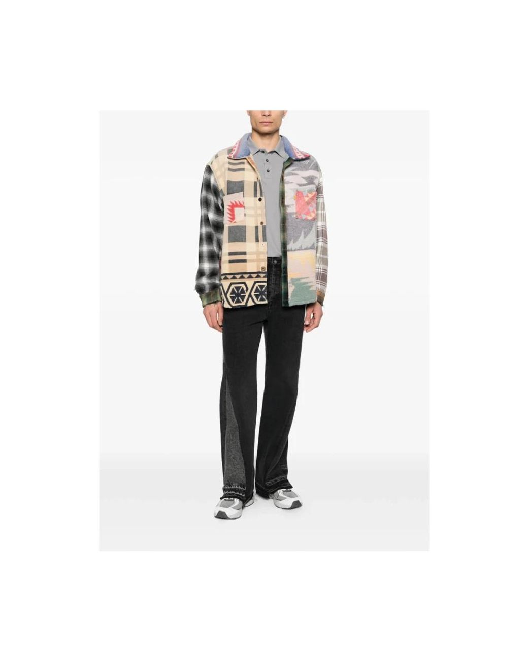 GALLERY DEPT. Black Wide Jeans for men