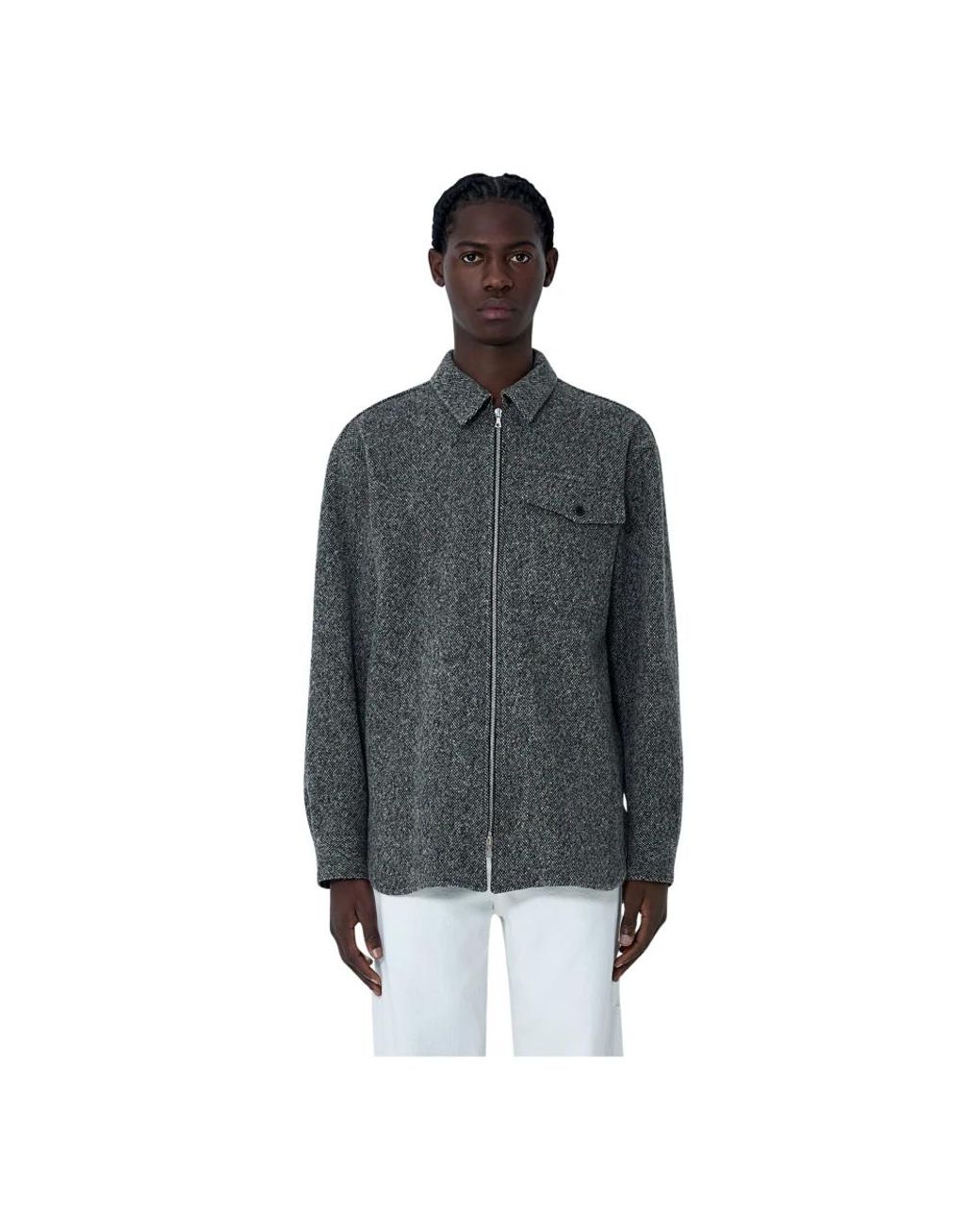 Dries Van Noten Black Light Jackets for men