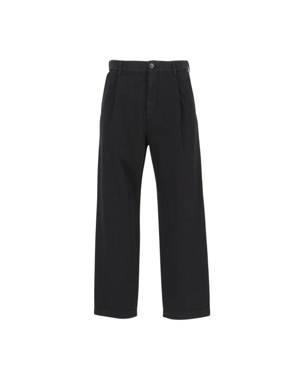 Barena Black Straight Trousers for men