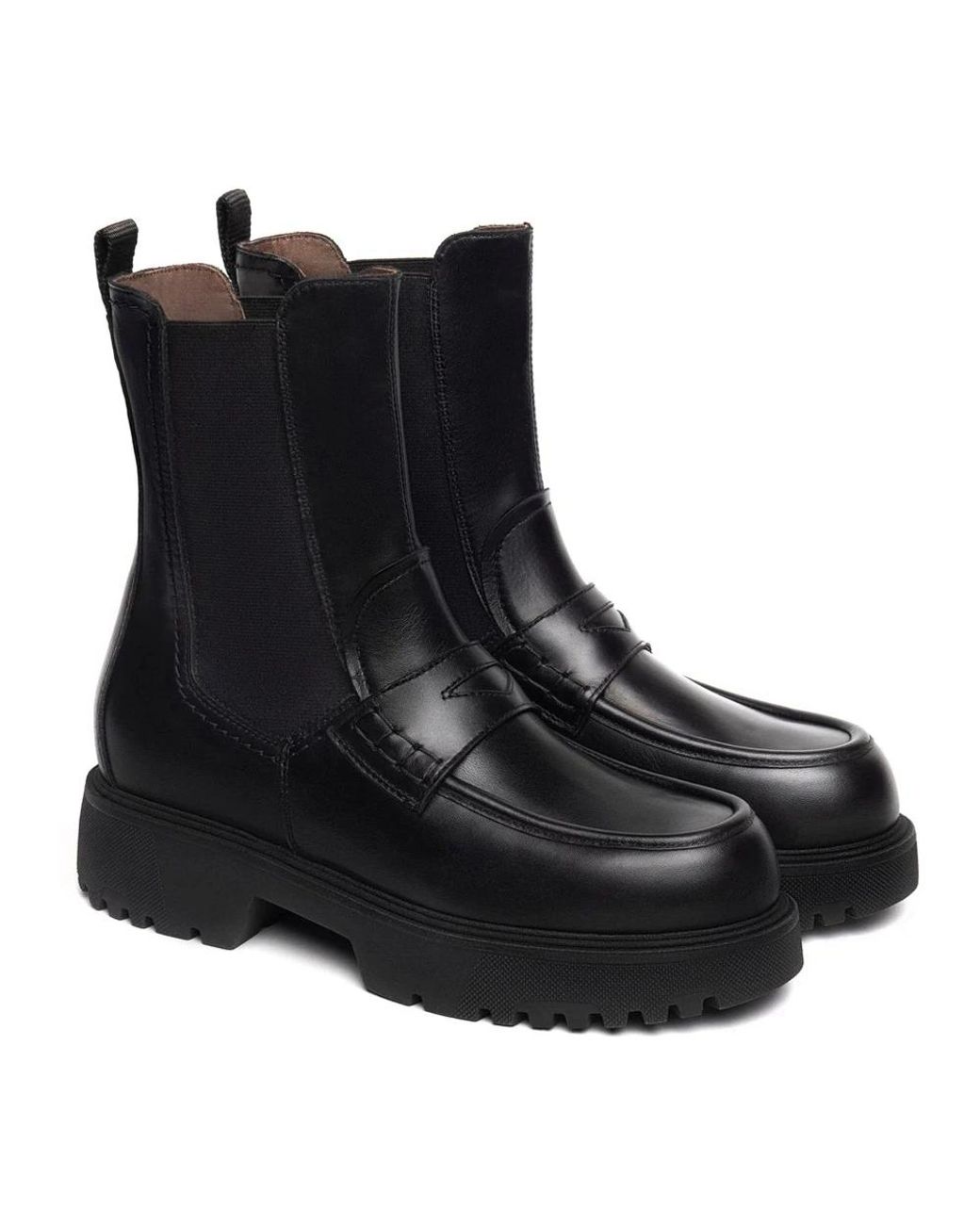 Nero Giardini Black Chelsea Boots