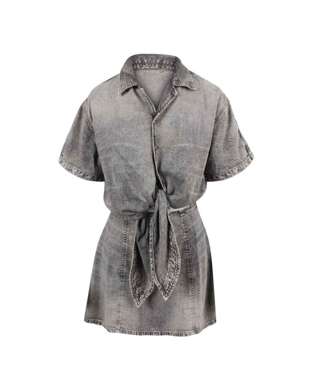 DIESEL Gray Shirt Dresses