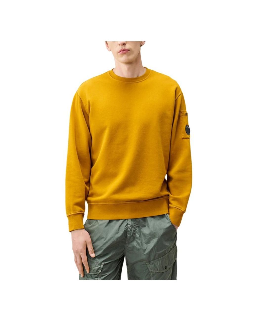 C P Company Yellow Sweatshirts for men