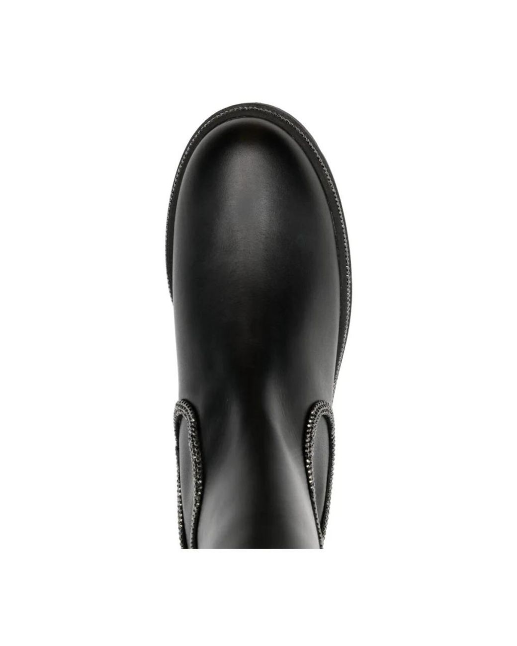 Rene Caovilla Black Ankle Boots