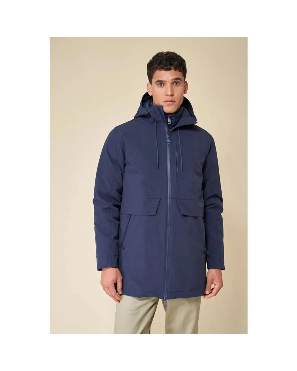 Tanta Blue Rain Jackets for men