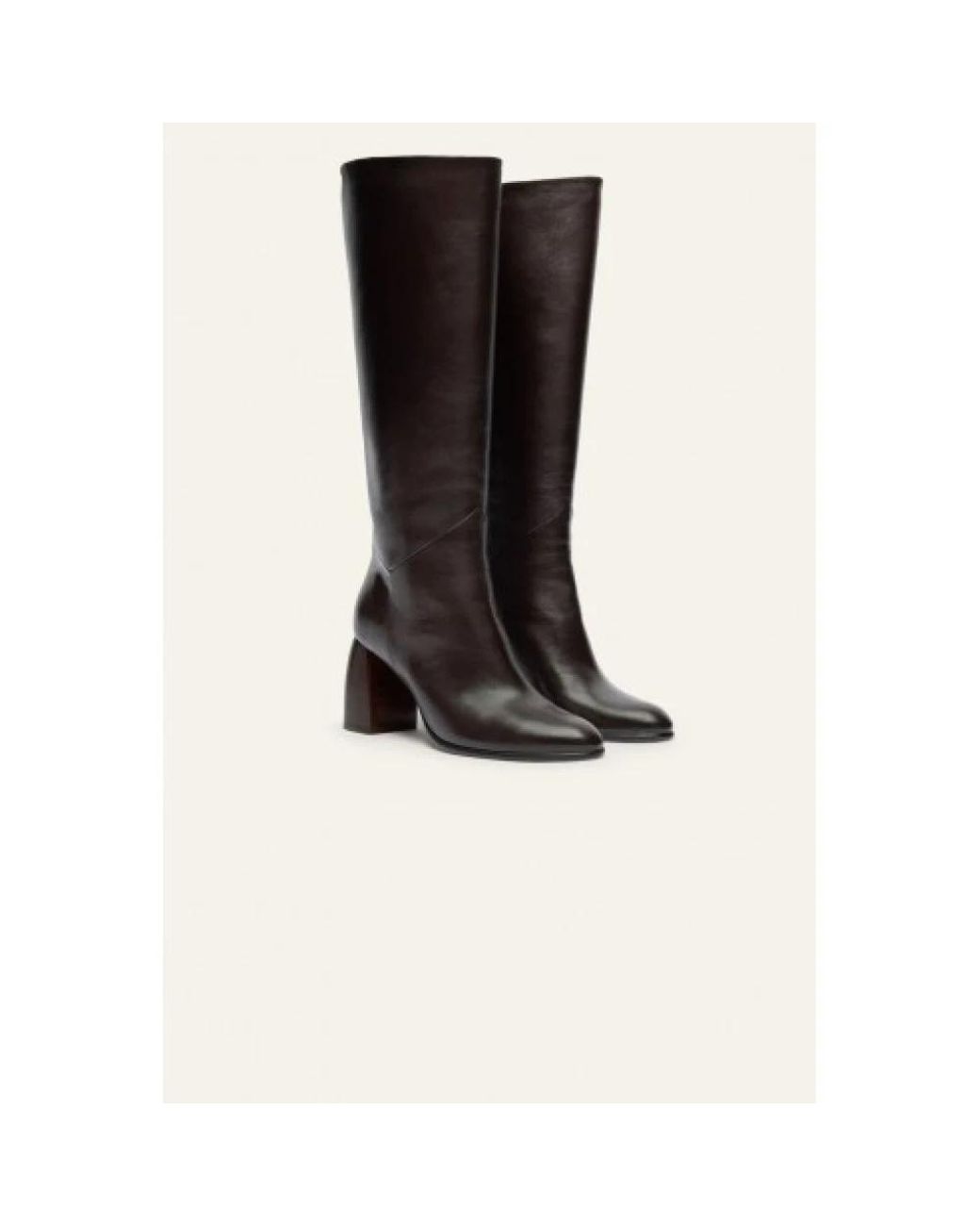 Ba&sh Black Heeled Boots
