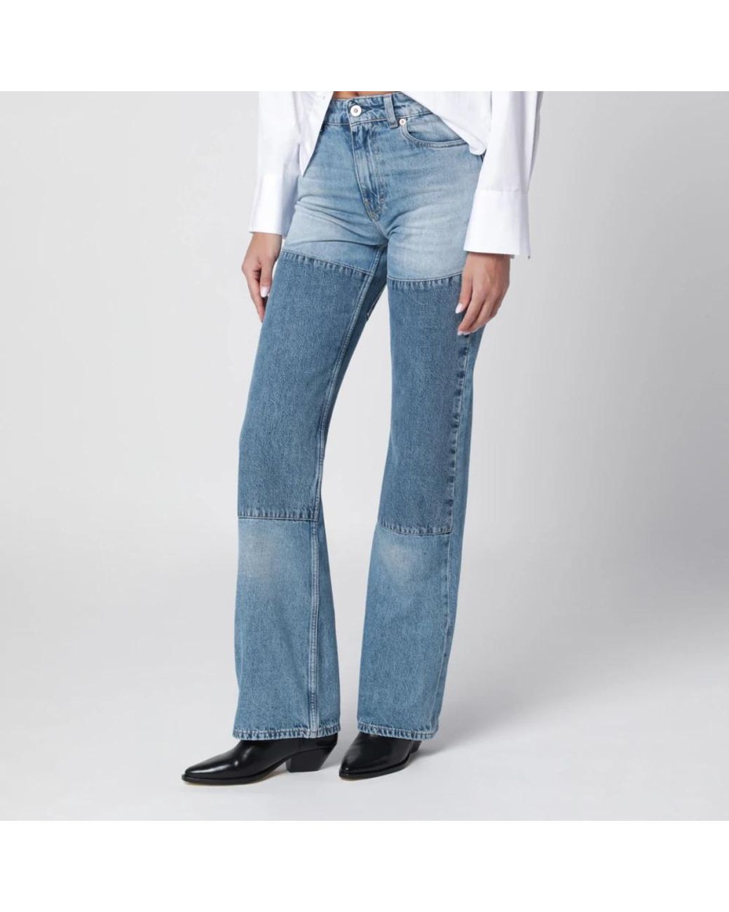 Our Legacy Blue Straight Fit Jeans