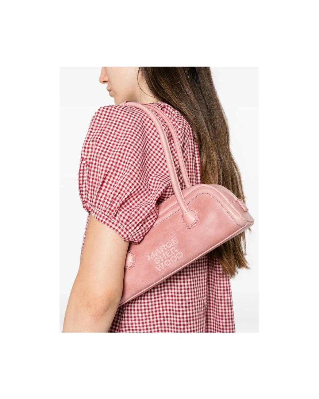 MARGE SHERWOOD Pink Shoulder Bags