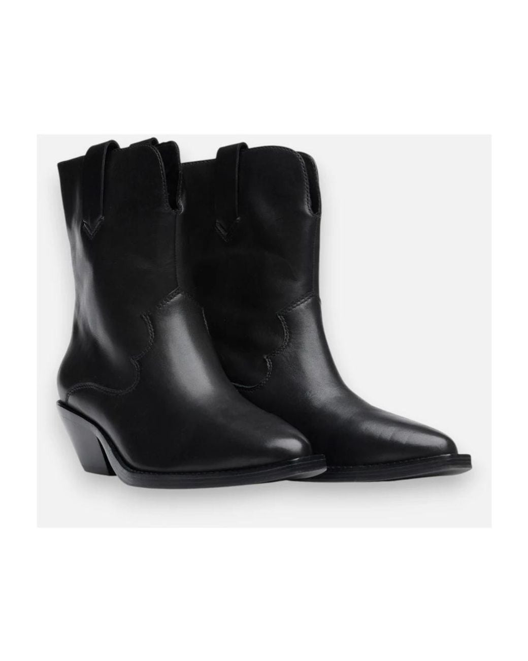 Cowboy Boots di Ash in Black