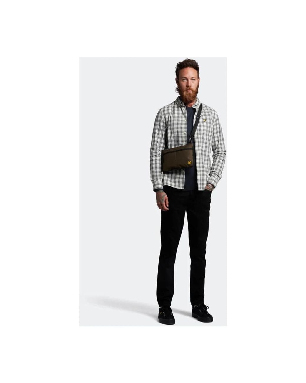 Lyle & Scott Gray Casual Shirts for men