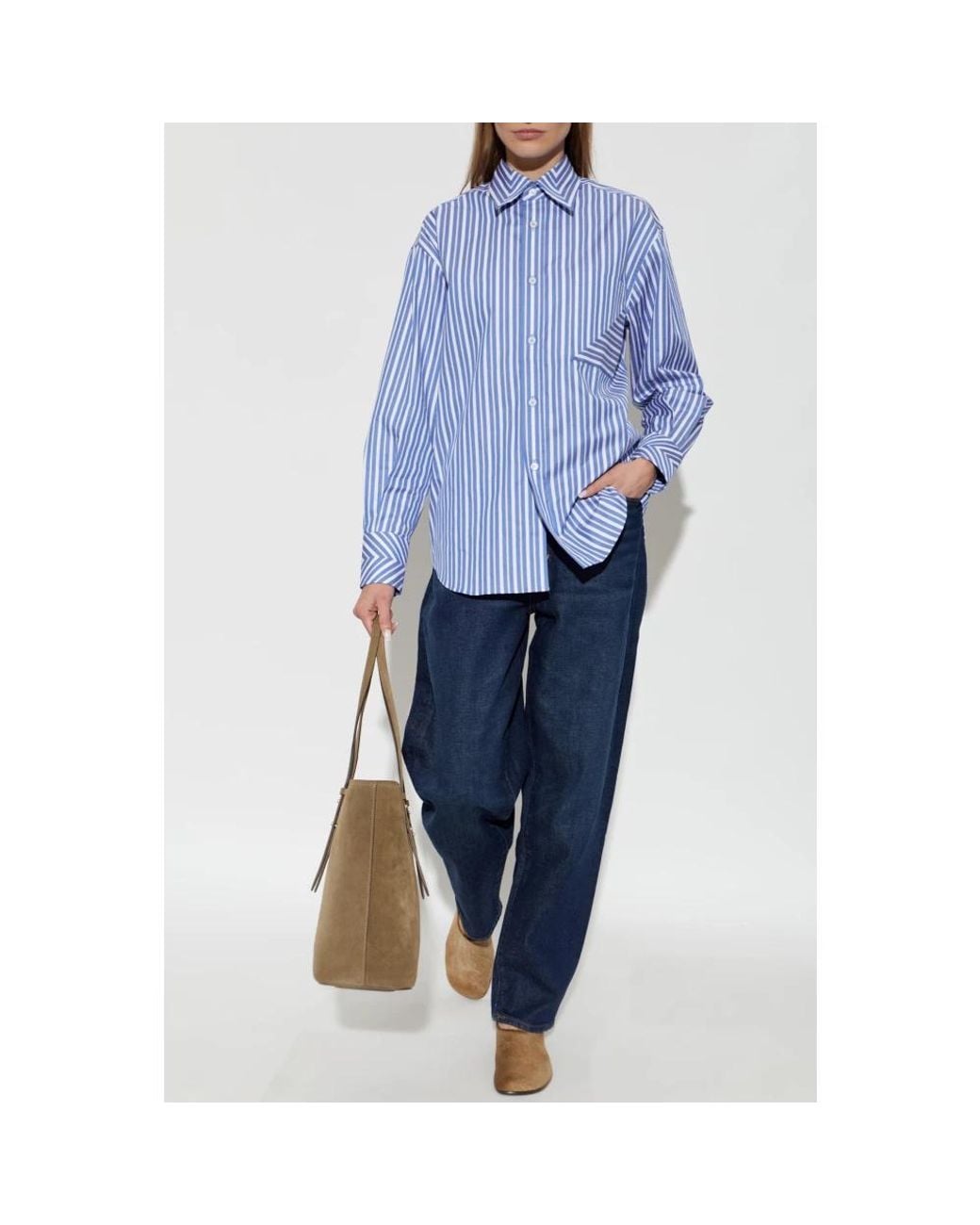Victoria Beckham Blue Shirts
