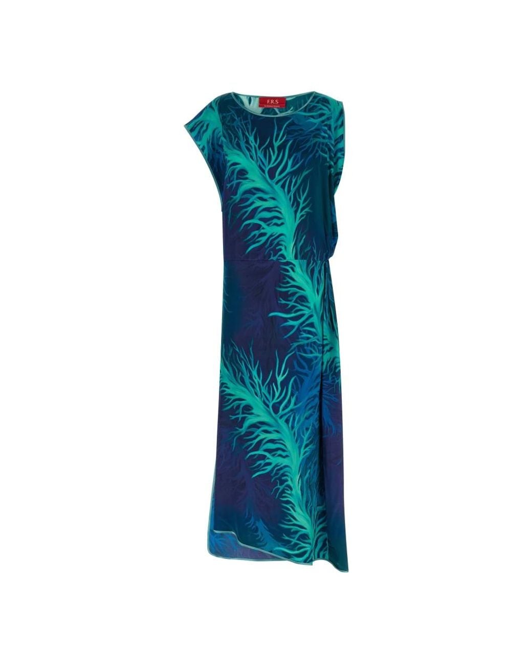 F.R.S For Restless Sleepers Blue Midi Dresses