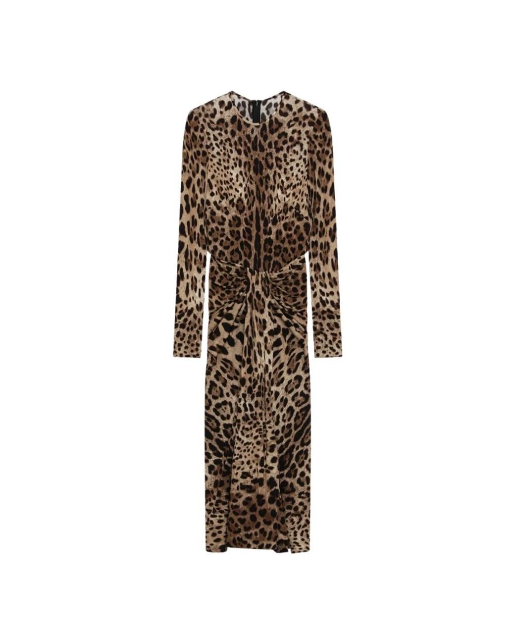 Dolce & Gabbana Brown Midi Dresses