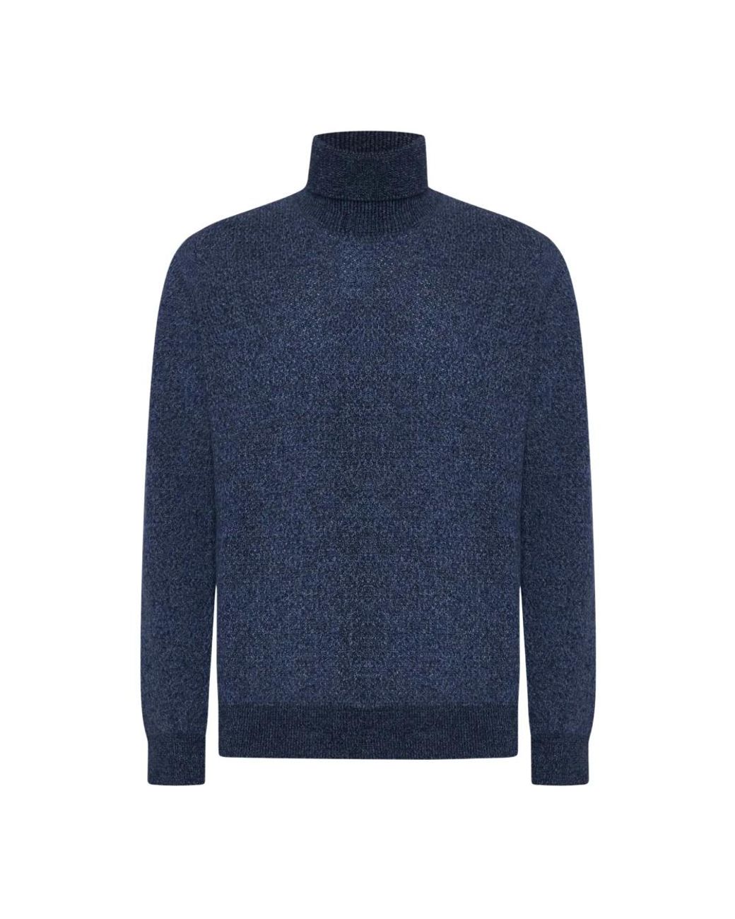 D4.0 Blue Turtlenecks for men
